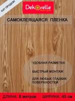 Самоклеющаяся пленка ПВХ для мебели и стен 0,45х 8м водостойкая матовая в рулоне для декора самоклеющиеся обои