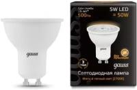 Светодиодная лампа Gauss LED MR16 GU10 5W 3000K (упаковка 10 шт)