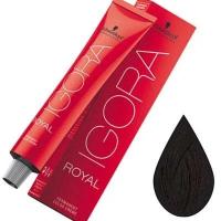 Schwarzkopf Igora Royal стойкая крем-краска для волос 3-65 Темный коричневый шоколадный золотистый