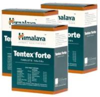 Порошок растений Тентекс Форте (Tentex Forte) для мужского здоровья, афродизиак, при нарушениях эрекции, 3х100 таб