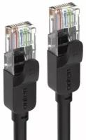 Кабель для интернета Патч-корд UTP Onten E601 RJ45, CAT.6e, 5м черный