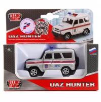 Машинка металлическая ТехноПарк УАЗ Hunter МЧС 12см свет, звук HUNTER-SPE-SL