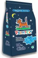 Наполнитель для кошачьего туалета PRETTYCAT Кристаллы Чистоты силикагелевый 20кг