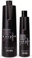 Угольный шампунь для волос, страдающих от химических процедур и стресс-факторов KARBON 9 Echos Line 350 мл