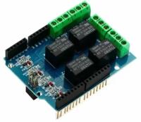 4-канальный шилд (Shield) / плата расширения для Arduino DC 30V АС 250В 3А (Н)