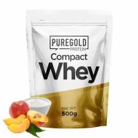 Pure Gold, Protein Compact Whey 500g (Персик-Йогурт)