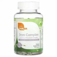 Zahler, Iron Complex, 250 Capsules