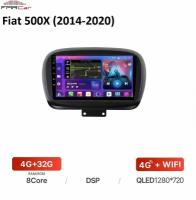 Штатная магнитола FarCar для Fiat 500X (2014-2020) на Android 10 (4gb/32gb/WiFi/BT/GPS/DSP/QLED/4G)