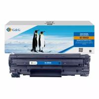 Cartridge G&G 35A для HP LJ P1005/P1006; Canon LBP-3010/3100, с чипом (1 500стр.) (аналог CB435A)