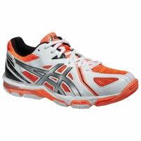 Кроссовки волейбольные женские Asics VOLLEY ELITE 3 (W) Белый/Оранжевый (US 6)