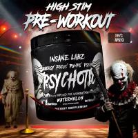 Предтренировочный комплекс Insane Labz Psychotic Black 35 serv Арбуз