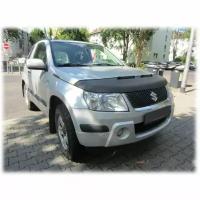 Дефлектор капота Кожаный для SUZUKI GRAND VITARA 2005 -2012 (Сузуки Гранд Витара)