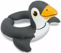 Круг для плавания intex Animal Split Ring Пингвин 64х64 см, разъемный