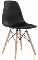 Стул Woodville Eames (PC-015), пластик, цвет: черный