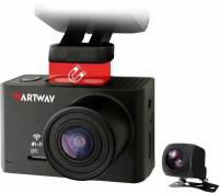 Видеорегистратор + Камера заднего вида + GPS-трекер ARTWAY AV-701 4K