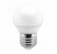 Светодиодная LED лампа Smartbuy шар G45 E27 5W(400lm) 4000K 4K матовая пластик SBL-G45-05-40K-E27 (упаковка 18 штук)