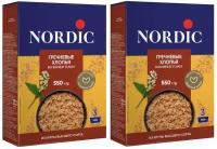 Хлопья гречневые Nordic, 550 г 2 коробочки