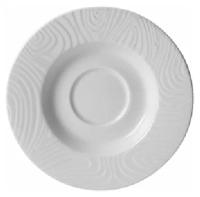 Блюдце «Оптик», 11,6 см., белый, фарфор, 9118 C1019, Steelite