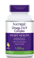 Natrol Омега 3-6-9 Комплекс, 60 капсул, Natrol