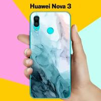 Силиконовый чехол на Huawei nova 3 Акварель / для Хуавей Нова 3