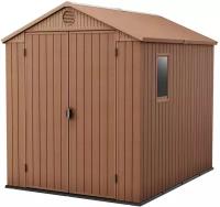 Пластиковый сарай Keter Darwin 6x8 brown