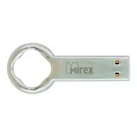 Флешка Mirex ROUND KEY 16 ГБ, 1 шт., стальной