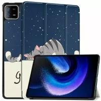 Умный чехол для Xiaomi Pad 6/Pad 6 Pro/Ксиаоми Пад 6 2023 года, 11 дюйма, cонный кот