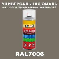 Универсальная аэрозольная эмаль, глянцевая, RAL 7006