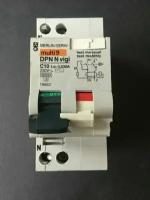 Schneider Electric MERLIN GERIN Multi 9 DPN N VIGI Дифференциальный автоматический выключатель 6КА 16A C 30МA AC SE A9N19665