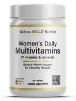 Wellness Gold Nutrition Multivitamins Woman`s Daily (60таб)