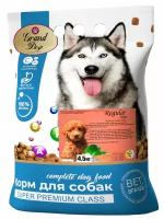 Сухой корм Grand Dog Regular mini на основе рубца для взрослых собак мелких пород 4,5 кг