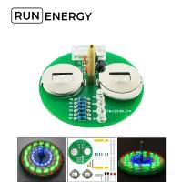 Набор Run Energy для самостоятельной пайки "Электронная светодиодная юла / волчок" (GXED0171-001)