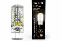 Капсульная лампа Gauss LED G4 AC85-265V 3W 2700K SS107707103