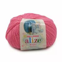 Пряжа для вязания ALIZE 'Baby wool', 50г, 175м (20%бамбук, 40%шерсть, 40%акрил) ТУ, 10 мотков