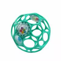 Развивающая игрушка Мяч Oball с погремушкой Бирюзовый, Bright Starts