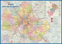 Карта настенная "Москва и Московская область"