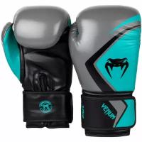 Боксерские перчатки Venum Contender 2.0 12oz серый, бирюзовый