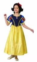 Карнавальный костюм для девочек "Принцесса Белоснежка" размер 140 -72