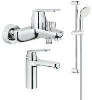 Комплект смесителей Grohe Eurosmart Cosmopolitan 32831000 + 23327000 + 27924001