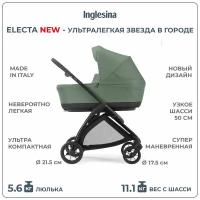 Коляска 2 в 1 Inglesina Electa New с подставкой под люльку Stand Up, Murray Green