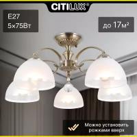 Люстра потолочная Citilux Франческа CL417153 Бронза