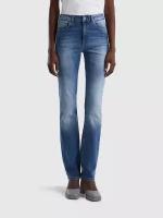 Расклешенные зауженные джинсы Bootcut fit United Colors of Benetton для женщин 23A-4ORHDE00G-902-28