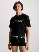 футболка (пижамная) для мужчин для мужчин CALVIN KLEIN Цвет: черный Размер: M