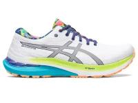 Кроссовки ASICS, размер 11 US, белый, голубой