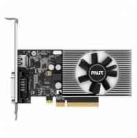 Видеокарта 2048Mb Palit GeForce GT1030 PA-GT1030 2GD4 NV 64 DDR4 1151/2100 DVIx1/HDMIx1/HDCP