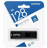 USB Flash Drive 128Gb - SmartBuy UFD 3.0 Fashion Black SB128GB3FSK