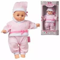 Кукла DIMIAN Bambina Bebe Пупс в розовом костюмчике, 20 см BD1651-M37/w(4)