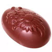 Подарочная шоколадная фигура Frade/Фраде - Пасхальное яйцо Цветы (вес 120 гр) (молочный)