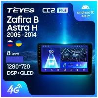 Штатная магнитола Teyes CC2 Plus 4/32 Opel Zafira B (2005-2014) F2