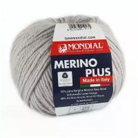 Пряжа Merino Plus Mondial - 1 моток (125 м, 100 гр), цвет 600